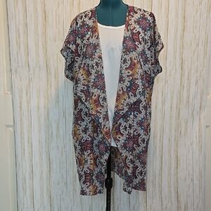 Studio B by Bobeau Colorful Kimono
